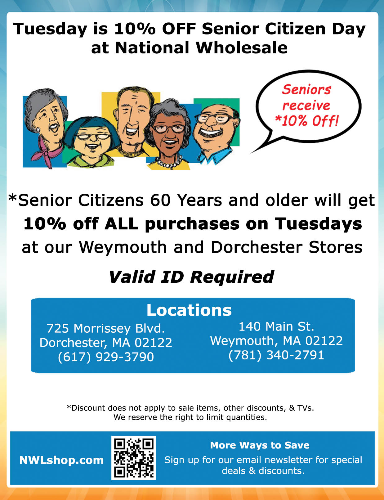 national-wholesale-launches-senior-citizen-discount-day-at-weymouth-and